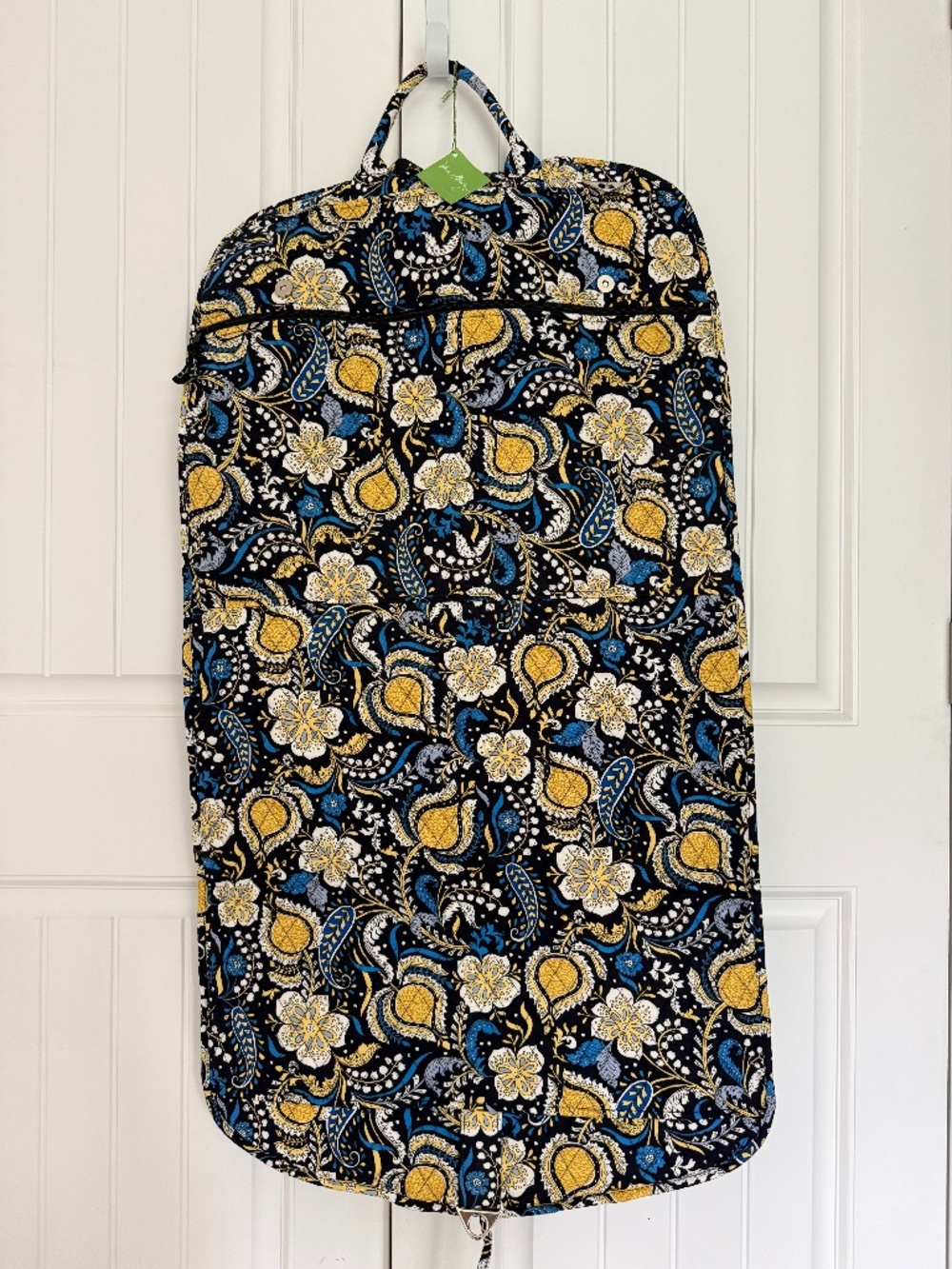 Vera Bradley Ellie Blue Garment Bag NWT Retired Paisley Travel Dress Suit Bag